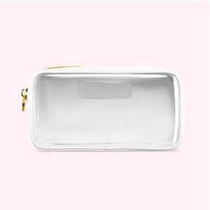 NWT SCLN Small White clear Pouch